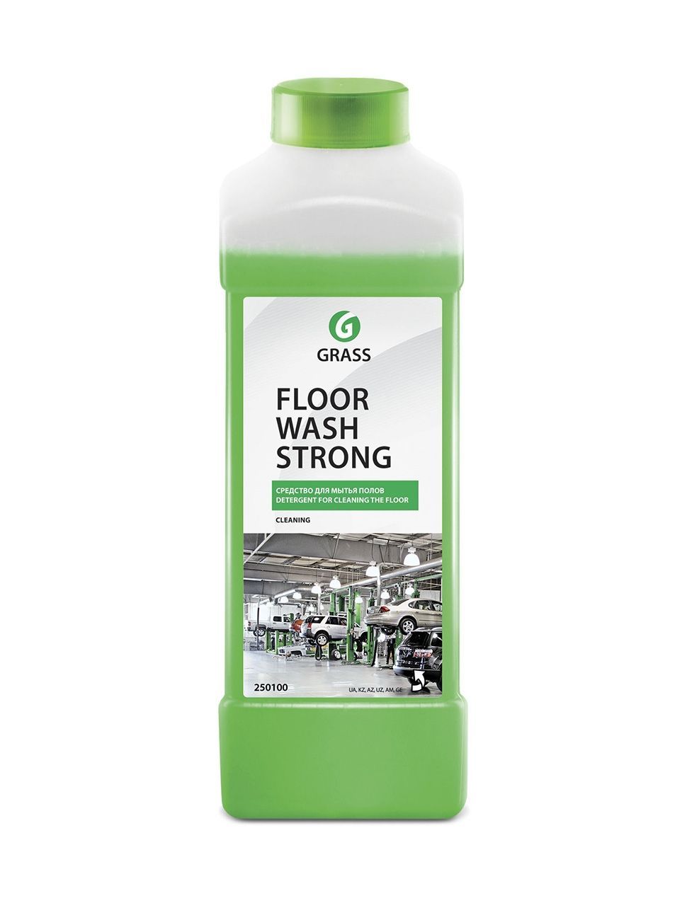 250100 Щелочное средство для мытья пола Grass Floor wash Strong - 1 л