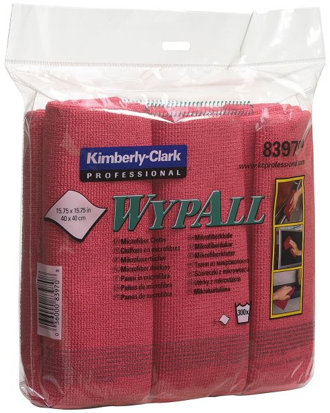 8397 Микрофибра WypAll Microfibre Cloth для уборки - 4 пачки по 6 листов