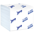 C295 Салфетки бумажные PROtissue, 2 слоя - 40 упаковок по 200 листов
