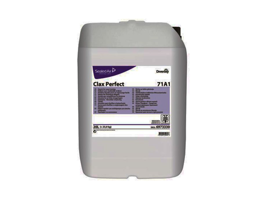 Diversey - Clax Perfect 71A1 20L крахмал на основе продуктов переработки натурального риса, непригорающий к гладильной доске, арт. 6973330