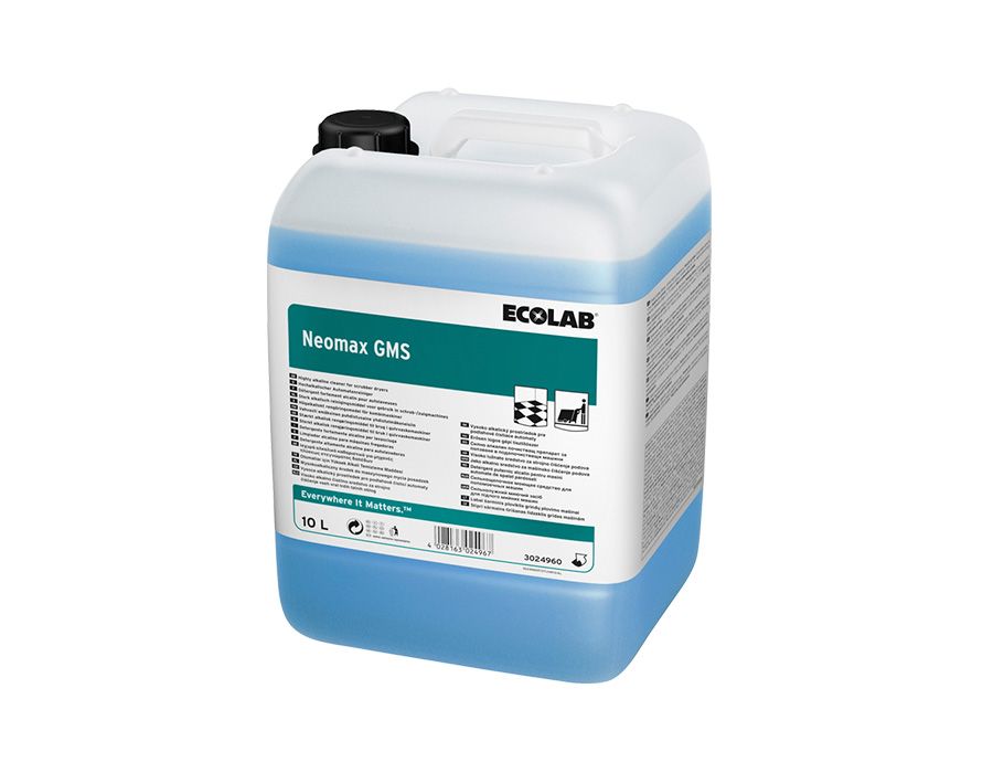 3024960 Сильнощелочное средство для поломоечных машин Ecolab Neomax GMS, 10 л