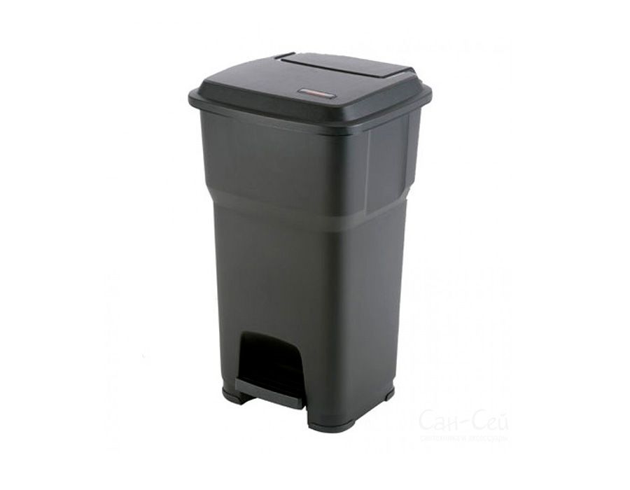 Vileda Professional - Гера контейнер пластиковый с педалью и крышкой 60л 137755