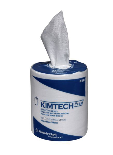 61930 Протирочный материал Kimtech Prep для протирки рабочих мест  - 6 рулонов по 225 листов