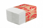 5049979 Листовая туалетная бумага Focus Premium, 2 слоя, V сложение - 30 пачек по 250 листов