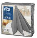 478728 Салфетки для декора стола Tork LinStyle Premium антрацитовые, 50 шт