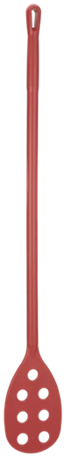 70144 Весло-мешалка перфорированная Vikan, Ø31 мм, 120 cм, красный цвет