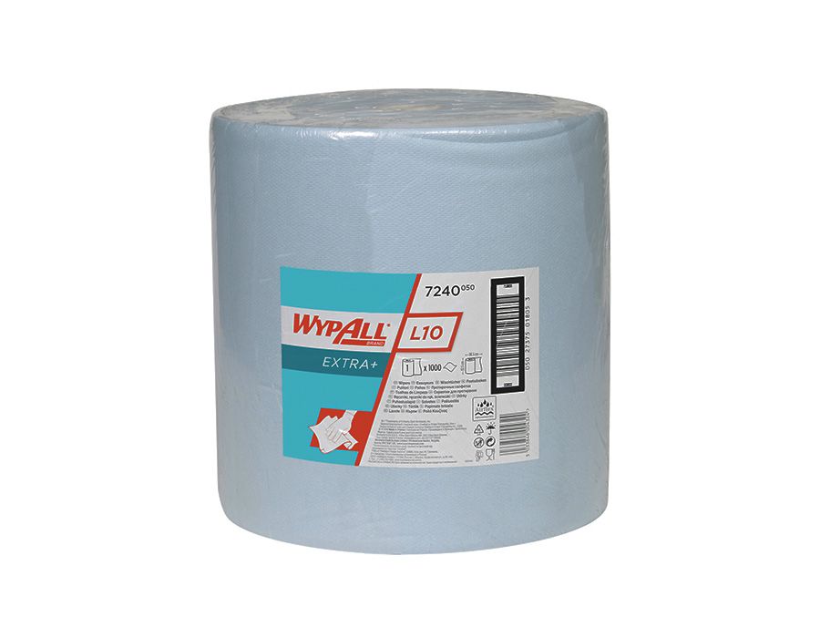 7240 Протирочный материал WypAll L10 Extra+ для задач средней сложности - 1 рулон 1000 листов