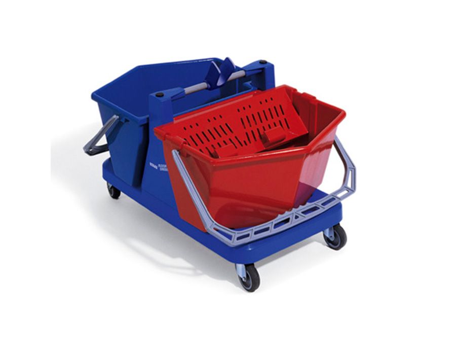 10545 Уборочная тележка Ecolab Rasant Xpress Double Castor Bucket, 2 по 18 л