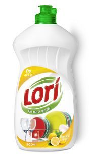 Grass - Средство для мытья посуды "Lori"-"Лимон", 500 мл 350101