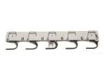Diversey - DI Equipment Border White - Настенное крепление для щёток (крючок), с пятью крючками. 7509540
