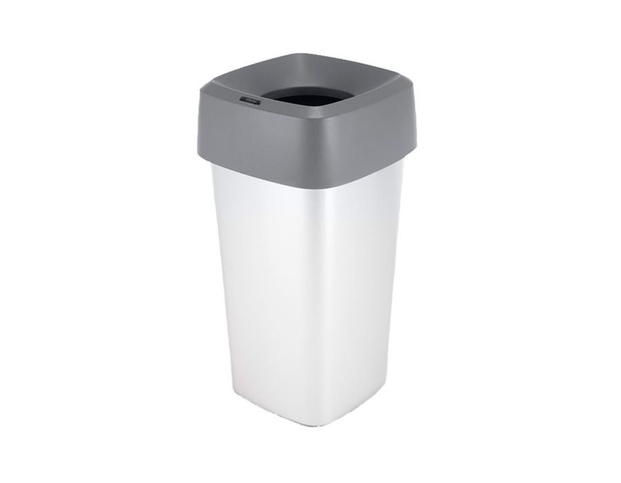 Vileda Professional - Ирис контейнер пластиковый с металлизированным покрытием, прямоугольный, 60л 137741
