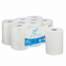 6623 Бумажные полотенца Scott Control Slimroll белые однослойные, 6 рулонов по 165 метров