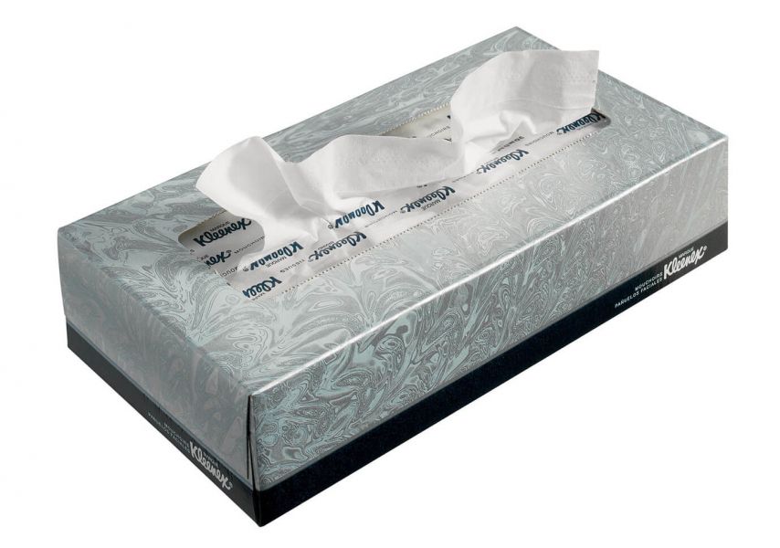 21400 Косметические салфетки для лица Kleenex в упаковках Рор-up - 36 коробок по 100 листов