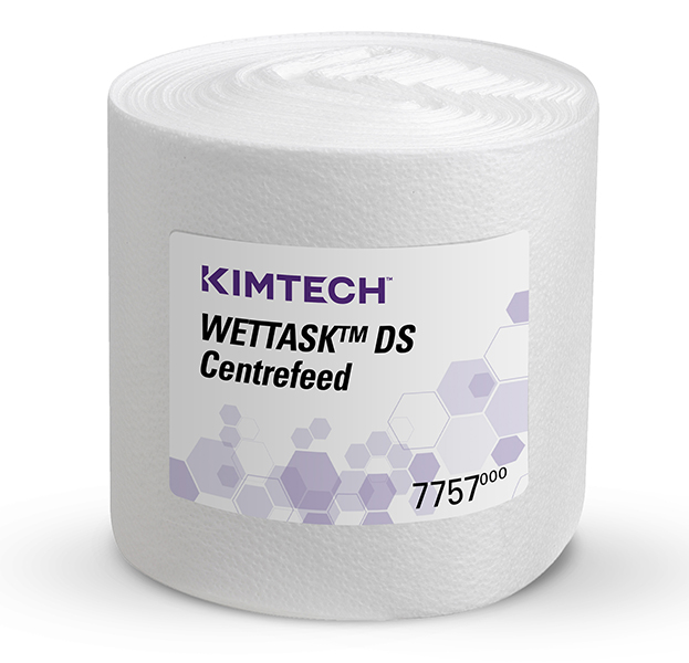 7757 Протирочные салфетки Kimtech Wettask DS - 6 рулонов по 140 листов
