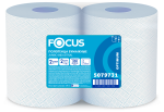 5079731 Индустриальное полотенце Focus Economic Choice белое, 2 слоя - 2 рулона по 350 м