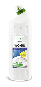 125437 Средство для чистки сантехники Grass WC- Gel - 1 л