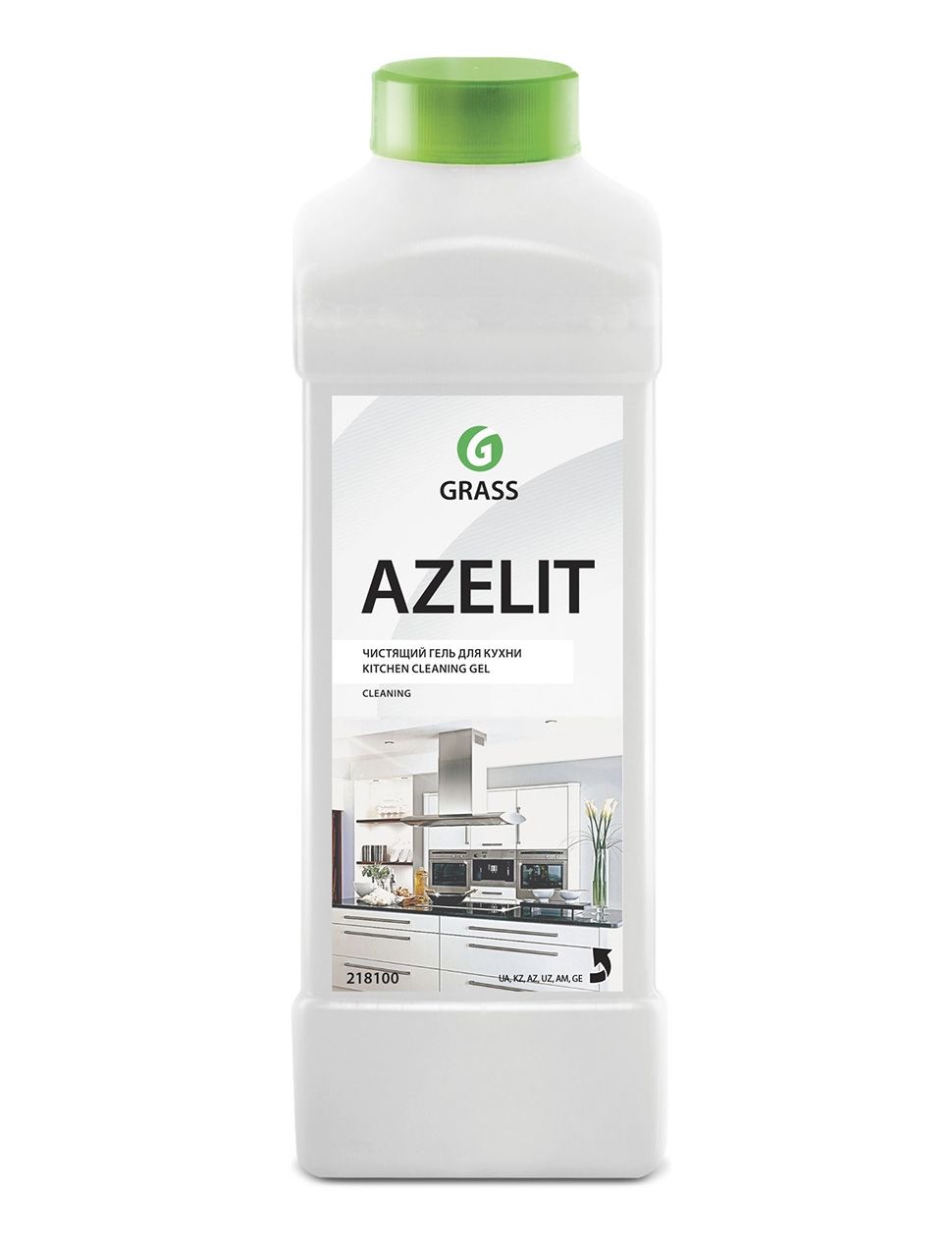 218100 Чистящее средство для кухни Grass Azelit (гелевая формула) - 1 л