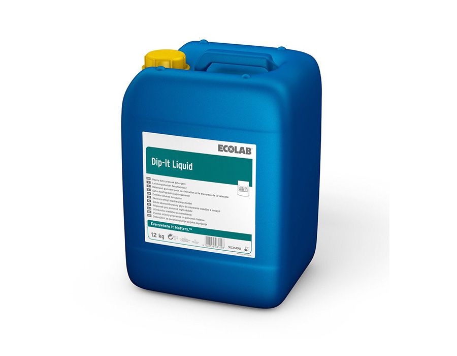 9031490 Средство для замачивания посуды и столовых приборов Ecolab Dip-it Liquid, 10 л