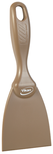 406066 Скребок ручной из полипропилена Vikan коричневый, 7.5 см