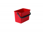 010321 Ведро для уборочной тележки Стандарт и Перфект Ecolab Bucket красное, 6 л