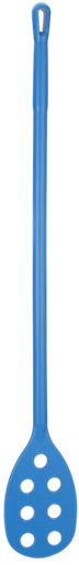 70143 Весло-мешалка перфорированная Vikan, Ø31 мм, 120 cм, синий цвет
