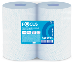 5079732 Индустриальное полотенце Focus Economic Choice белое, 2 слоя - 2 рулона по 350 м
