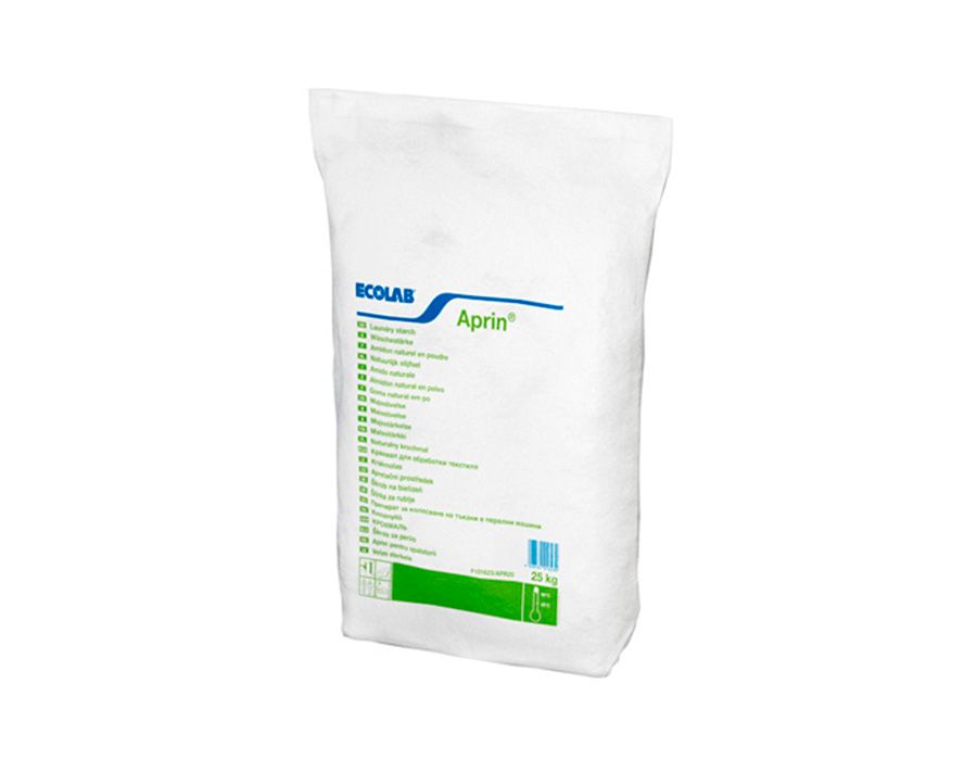 1016230 Порошковый крахмал для белья Ecolab Aprin, 25 кг