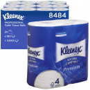 8484 Туалетная бумага в стандартных рулонах Kleenex Premium Extra Comfort премиум-класса - 24 рулона по 19,2 метра 8484 Туалетная бумага в стандартных рулонах Kleenex Premium Extra Comfort премиум-класса - 24 рулона по 19,2 метра