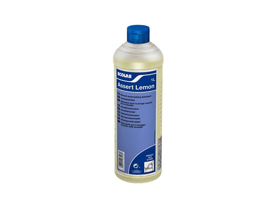 9030110 Средство для мытья посуды вручную Ecolab Assert Lemon, 1 л