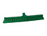 31942 Щетка для подметания с комбинированным ворсом Vikan зеленая, 61 см, мягкий и жесткий ворс