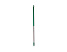 29392 Ручка из нержавеющей стали Vikan зеленая, Ø 3.4 см, 151 см