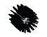 53801039 Щетка-ерш Vikan для очистки труб с гибкой ручкой черный, Ø 10.3 см, средний ворс