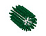 5380632 Щетка-ерш для очистки труб Vikan гибкая ручка зеленая, Ø 6.3 см, жесткий ворс