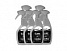 Diversey - Набор бутылок с распылителем для средств Шуа Уошрум Клинер (Моющее средство для ванных и туалетных комнат) и Шуа Уошрум Клинер & Дискейлер (Моющее средство для удаления известковых отложений), арт. 7523890