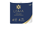u4175 Туалетная бумага USMA в стандартных рулонах, 4 слоя - 40 рулонов по 140 листов