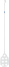 70125 Весло-мешалка перфорированная Vikan белая, Ø3.1 см, 120 см