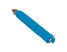 53543 Ерш используемый с гибкими ручками Vikan синий, Ø 1.2 см, 20 см, средний ворс