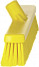31746 Щетка для подметания с комбинированным ворсом Vikan желтая, 41 см, мягкий и жесткий ворс