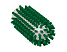 5380502 Щетка-ерш Vikan для очистки труб с гибкой ручкой зеленая, Ø 5 см, жесткий ворс