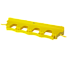 10186 Настенное крепление для инвентаря Vikan 4-6 предмета желтое, 39.5 см