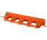 10187 Настенное крепление для инвентаря Vikan 4-6 предмета оранжевое, 39.5 см